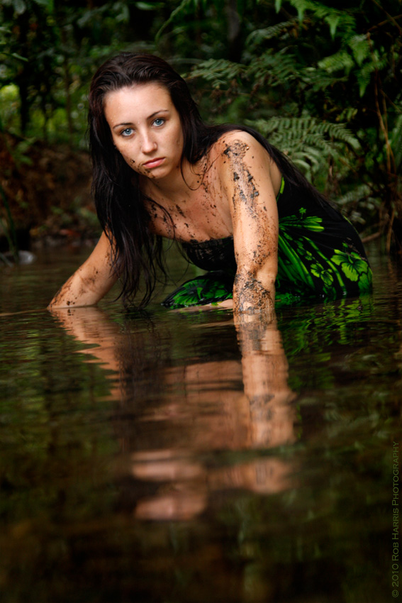 Female model photo shoot of jessica marks by Rob Harris in Babinda Boulders