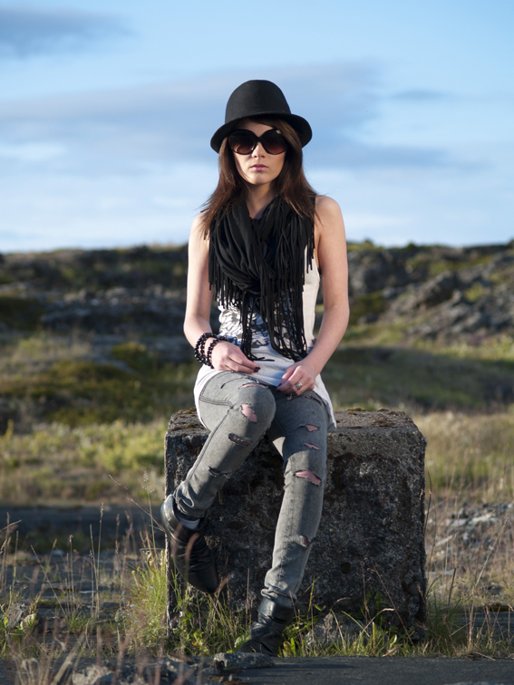 Female model photo shoot of dagbjort123 by pallibjoss in Straumur Iceland