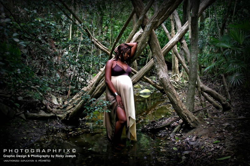 Male model photo shoot of Ricky Joseph Photograhy in Rain Forest: United states,Virgin Islands