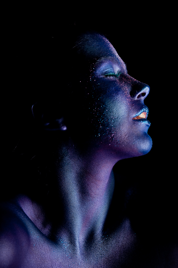 Male model photo shoot of pixelize it, makeup by zauberpinsel