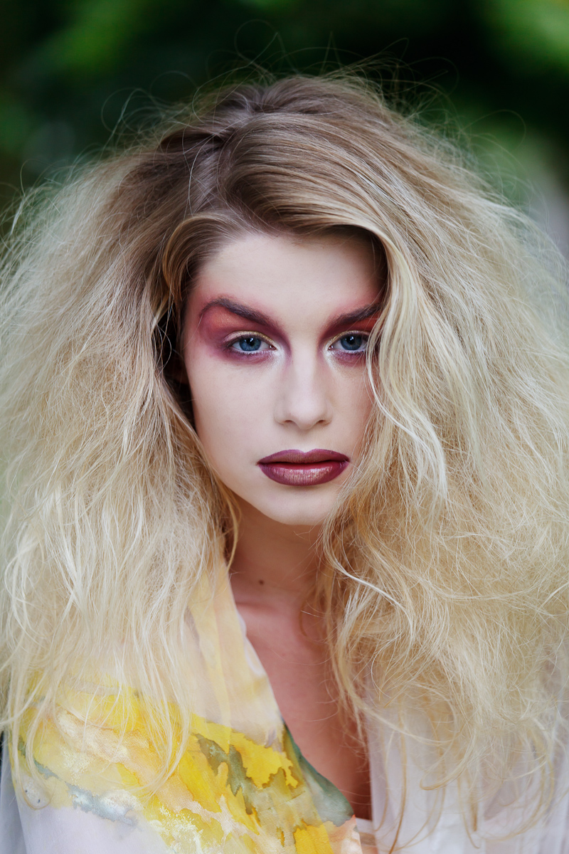 Female model photo shoot of visagietotaal make-up and AnnMarije by Hullie in Amersfoort