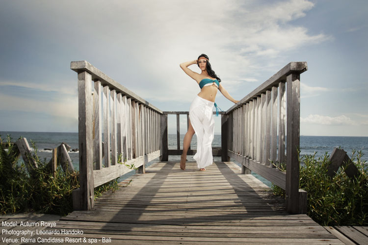 Male and Female model photo shoot of leonardo handoko and Autumn Roxye in AMLAPURA - BALI