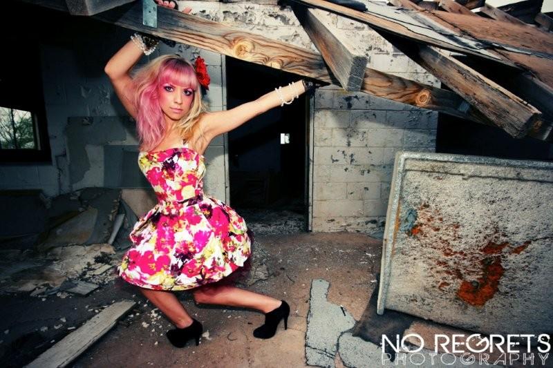 Female model photo shoot of Miss Teenie by No Regrets Photography