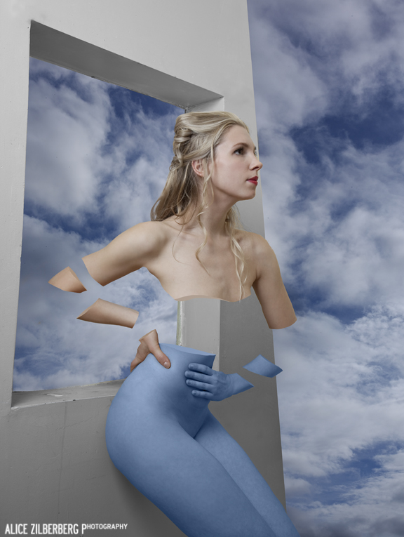 Female model photo shoot of Alice Zilberberg