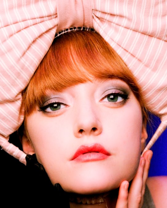 Female model photo shoot of jennifer makeup