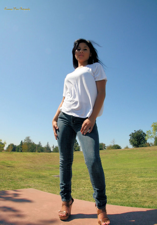 Female model photo shoot of sabrina orozco in lake balboa park