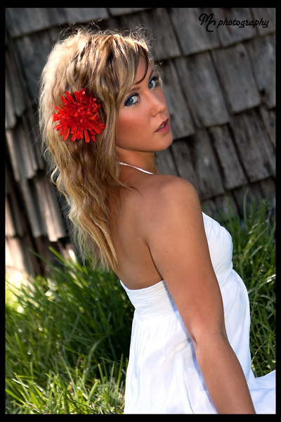Female model photo shoot of Terri Vasey by Michael J Curatolo in Windermere, FL, hair styled by Terri Vasey