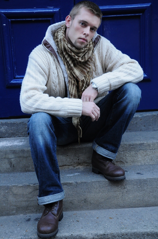 Male model photo shoot of Daan Vonk in London