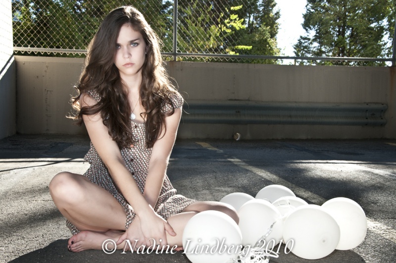 Female model photo shoot of Nadine N Lindberg