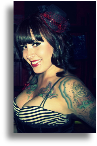Female model photo shoot of RubyRevolver in Club Red, Tempe AZ