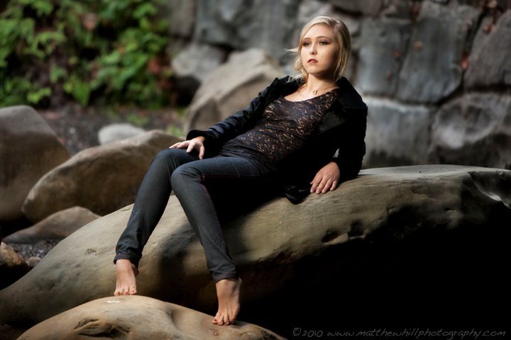 Female model photo shoot of Lauryn Bartyn by Matthew E Hill, clothing designed by Krystal Savanella