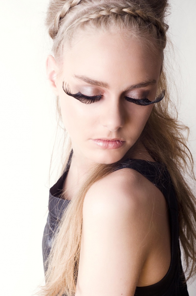 Female model photo shoot of Lise visagie  in Make-up artist