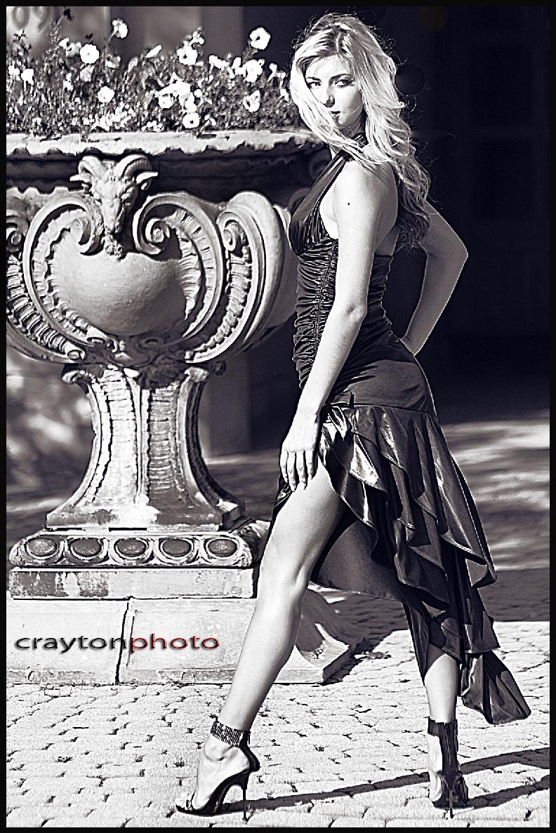 Female model photo shoot of Sasha Kroshka by CRAYTON PHOTO