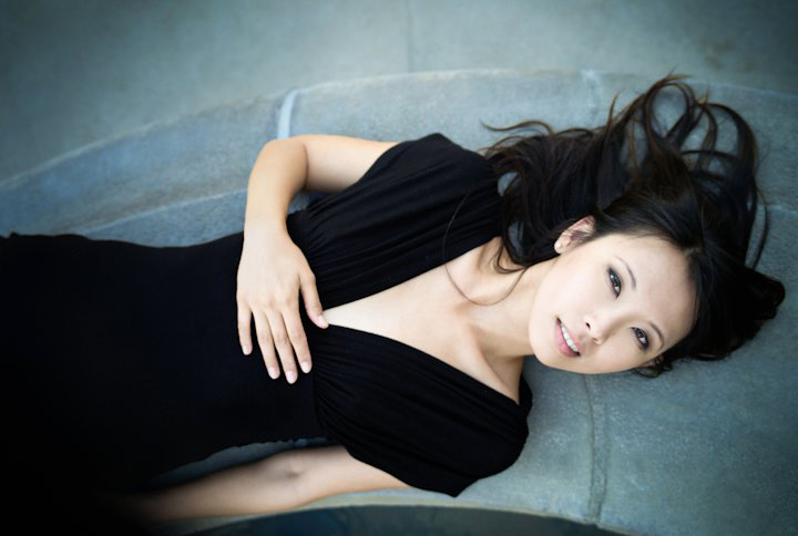 Female model photo shoot of Ting-Yi Shih by Randy B in Pasadena City Hall