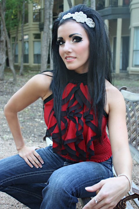 Female model photo shoot of Holly in Houston in Clear Lake, Texas, makeup by The Facemaker