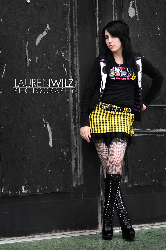 Female model photo shoot of LaurenWilzPhotography and Morgyn Mayhem in St. Nazinaz, WI