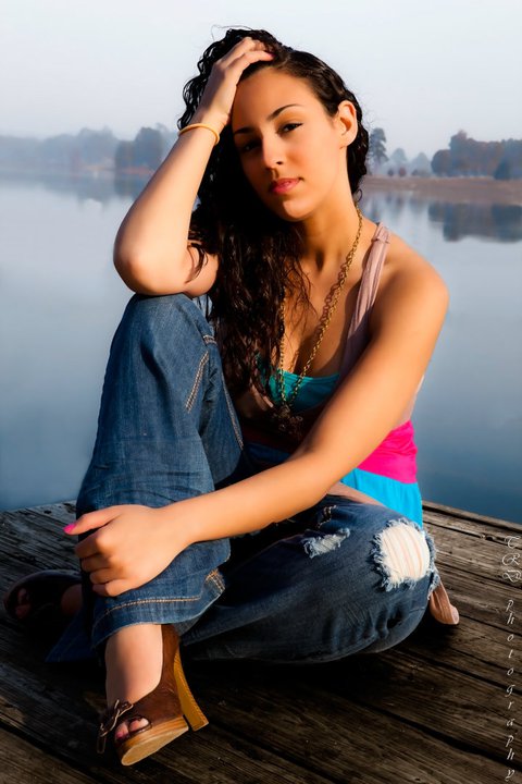 Female model photo shoot of Sandy Sherif by TRD Photography