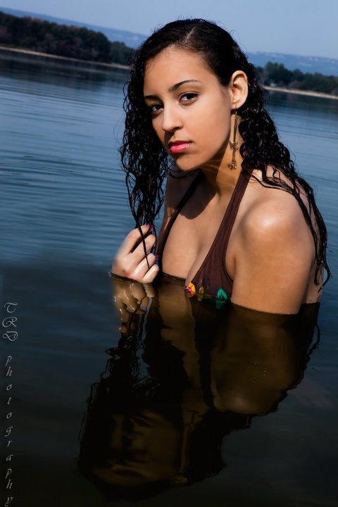 Female model photo shoot of Sandy Sherif by TRD Photography