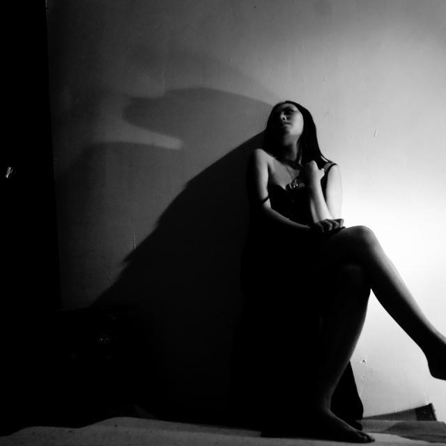 Female model photo shoot of Zara Jor in poorman studio