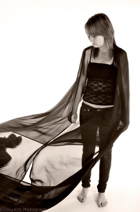 Female model photo shoot of Ashley Kirk Photography in Anthology Photo Studio