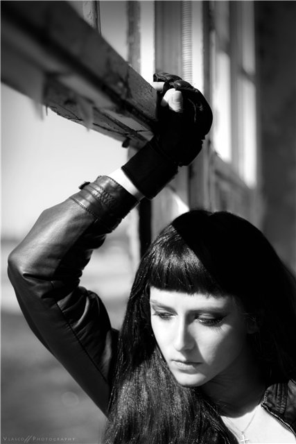 Female model photo shoot of Karishka by Misha Vlascoff
