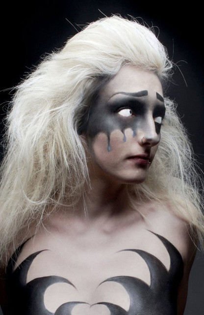Female model photo shoot of Kazska, makeup by ArtistAlison