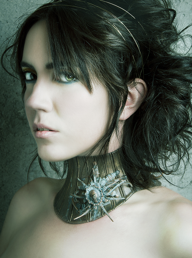 Female model photo shoot of Engel Schrei by Kidtee Hello in Indianapolis, IN, makeup by Misty Renee Al-Eryani