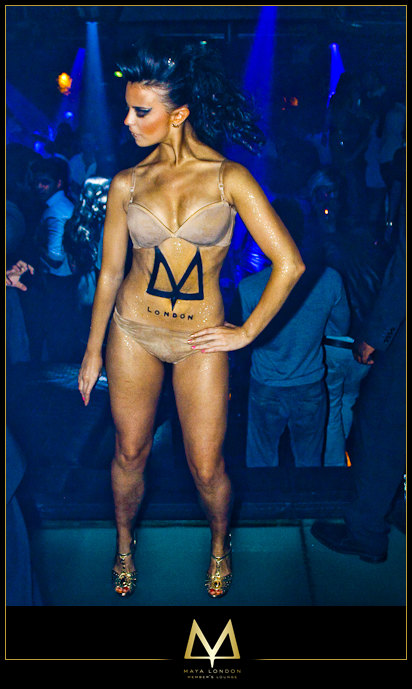 Female model photo shoot of KT Katrina Trigas in Maya nightclub