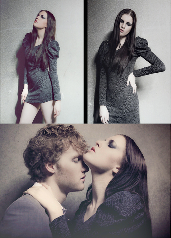 Female and Male model photo shoot of Invis Voguefilmsena, Steven Socha and Jessica Evelyn