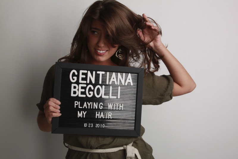 Female model photo shoot of Gentiana Begolli in New York, New YOrk