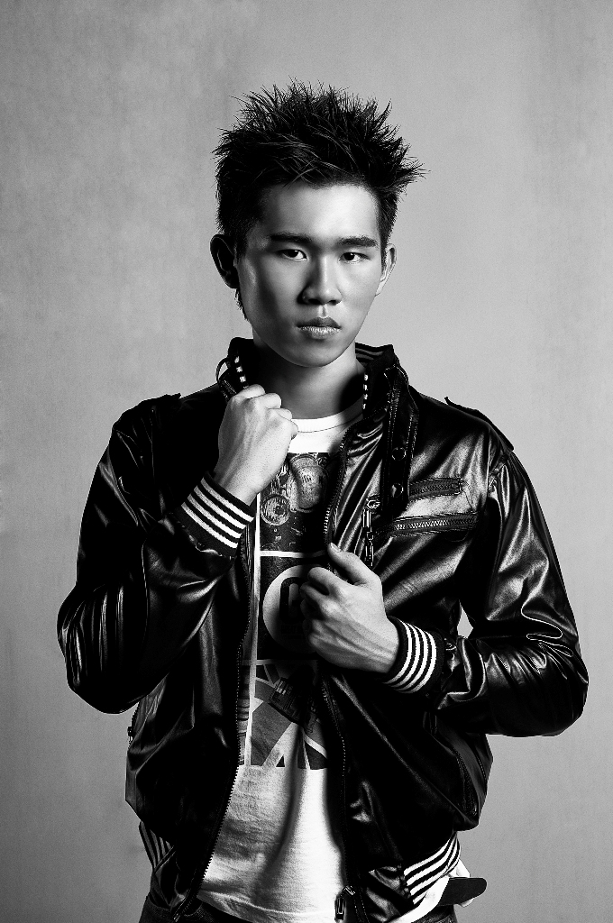 Male model photo shoot of Zach Tan by Martin Liew