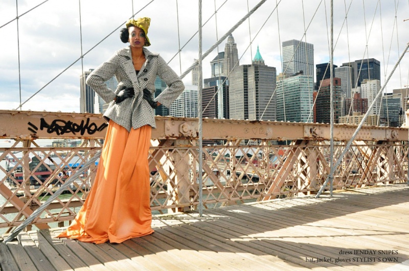 Female model photo shoot of Treu Bleu Imagery in Brooklyn Bridge, NY