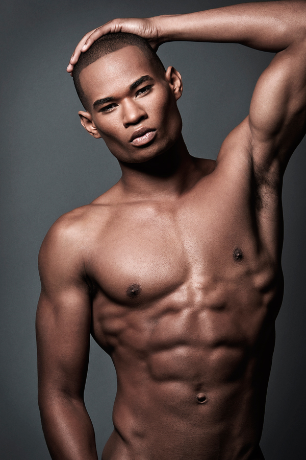 Male model photo shoot of Thuy Tran, makeup by ANGELFACEMUA