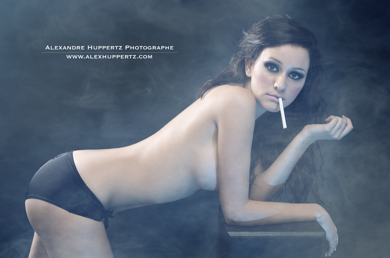 Female model photo shoot of Hazy Dreemz MUA by Alexandre Huppertz