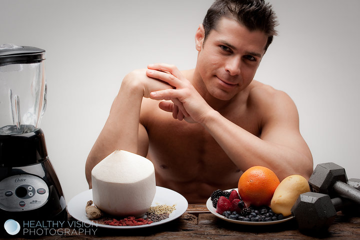 Male model photo shoot of Natures Fitness Model