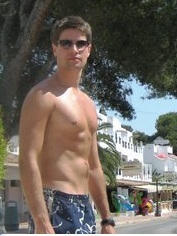 Male model photo shoot of David Wayman in Mallorca, Spain
