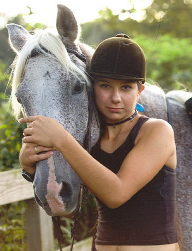 Female model photo shoot of Sierraphina in Family farm