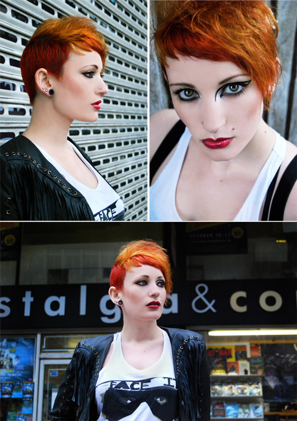 Female model photo shoot of charlotte chapman and Goddess Liberation in Birmingham, makeup by Victoria Steele MUA