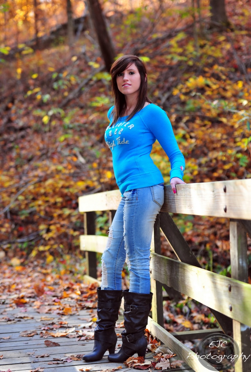 Female model photo shoot of Megan N Preston by EJC Photography in Jefferson Memorial Forest