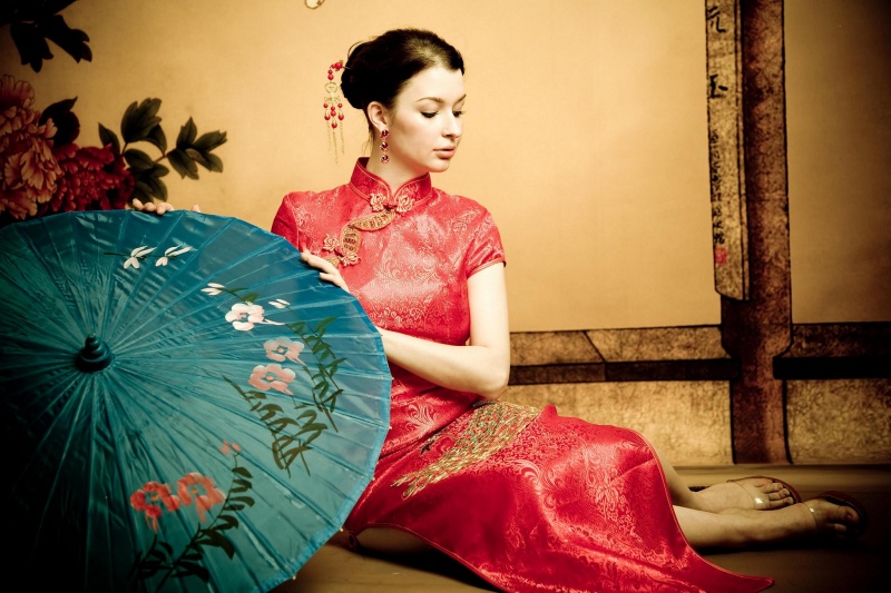 Female model photo shoot of Elen Tam in Shanghai, China