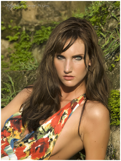 Female model photo shoot of Devon M Phillips in Daytona Beach Castle