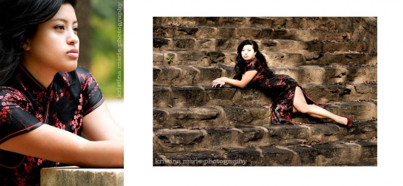 Female model photo shoot of Mrs Tsao by kristina marie photos in Piedmont Park