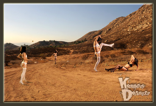 Female model photo shoot of Ladie K by Kennedy DeSousa in California Desert