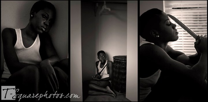 Female model photo shoot of India P by T-Square Photos