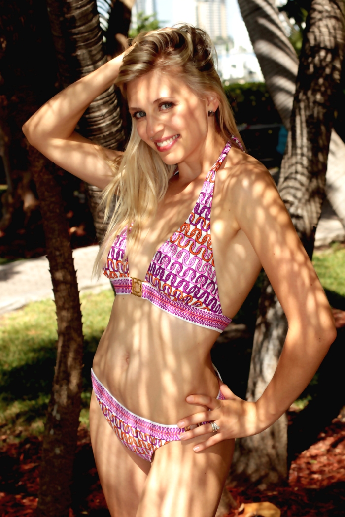Female model photo shoot of Jekaterina in Miami Beach
