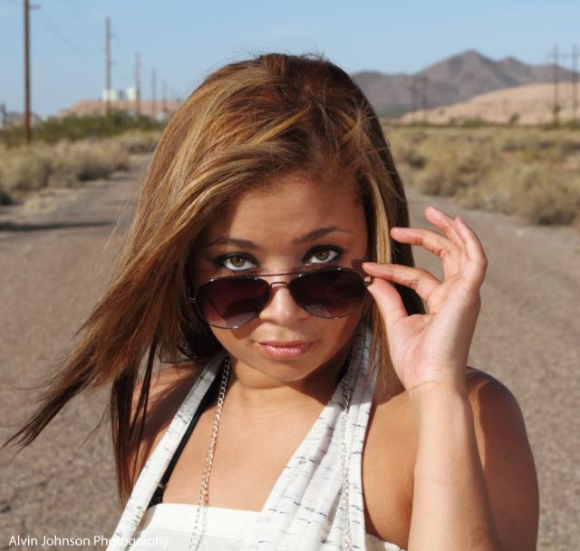 Female model photo shoot of Charli M by Alvin Johnson in Maricopa