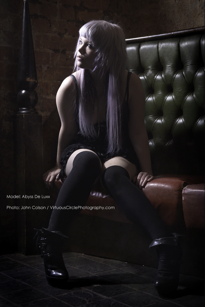 Female model photo shoot of Miss Abyss by Burn Out Bright in Pit and Pendulum, Nottingham
