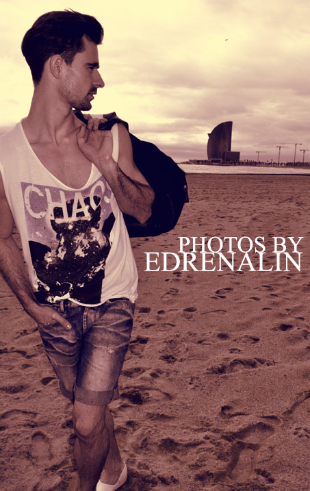 Male model photo shoot of photos by Edrenalin and Robert Ryzek in Barcelona, Spain