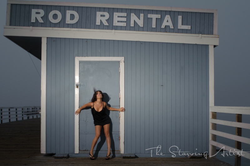 Female model photo shoot of Darnah Morgan by The Starving Artist in Pismo Beach, California