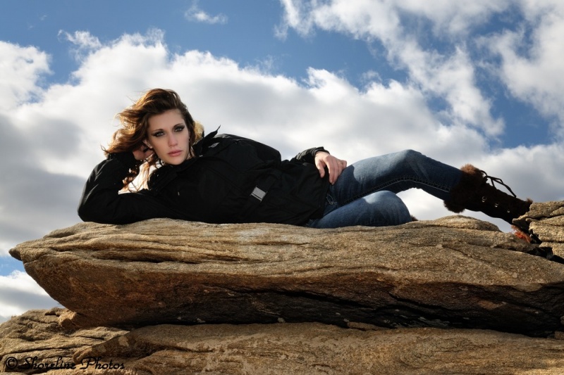 Female model photo shoot of Angela Loren by Shoreline Photos